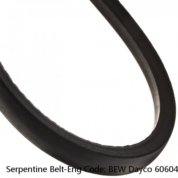 Serpentine Belt-Eng Code: BEW Dayco 6060470 #1 small image