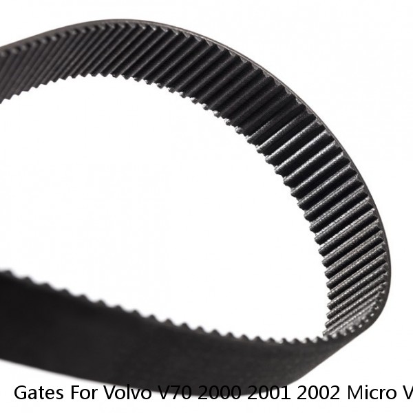 Gates For Volvo V70 2000 2001 2002 Micro V Double Sided Serpentine Belt 2.4L #1 small image