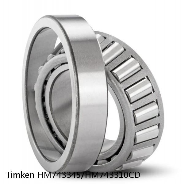 HM743345/HM743310CD Timken Tapered Roller Bearings #1 image