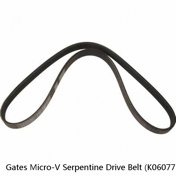 Gates Micro-V Serpentine Drive Belt (K060775) for 01-04 Ford Escape /00-04 Focus #1 image